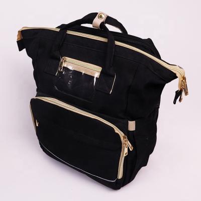 China With USB Outdoor Oxford Material Diaper Bag Backpack Mom Bag Diaper Bag With Changing Station for sale