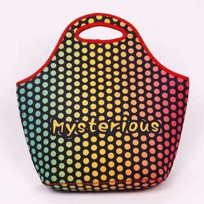 China 2021 Waterproof Insulated Lunch Bag Thermal Tote Cooler Food Lunch Bag Custom Printing Promotional Bag for sale