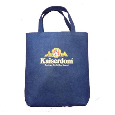 China Felt handled drawstring bag with your brand logo from yitai factory in Dongguan for sale