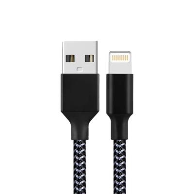 China Multimedia B original Micro to MFi lighting cable, 3.3ft 6ft 8 pin nylon 9ft data, fast charging C89 data line for iphone for sale