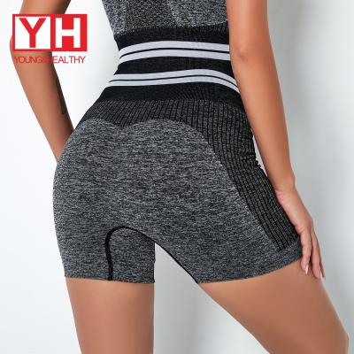 China New Arrivals Loose Breathable RTS Fitness Workout Women Yoga Gym Wear Soft Breathable Shorts for sale