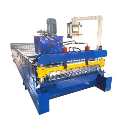 China Hotels Factory Price Sheets Roofing Machine Tile Making Machine Corrugated Roll Forming Machine for sale