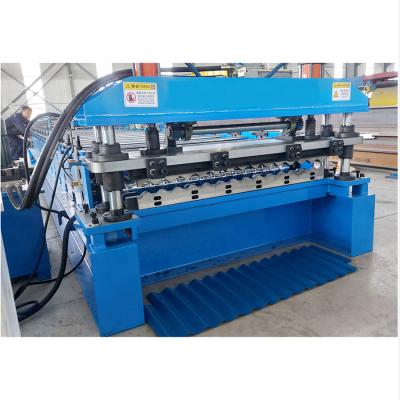 China Full Automatic Hotels Color Steel Roll Forming Machine Metal Sheeting Galvanized Corrugated Machine for sale