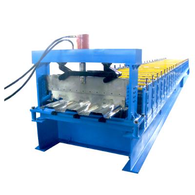 China Building Material Shops GEIT Decking Floor Production Roll Forming Line High Quality Steel Deck Floor Forming Machine for sale