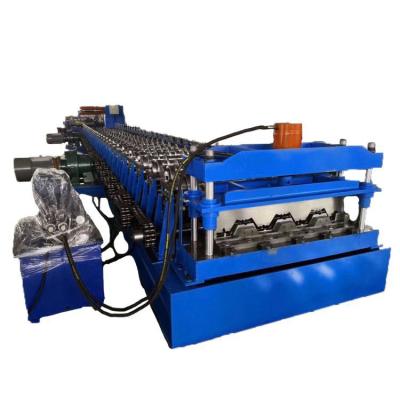 China Hotels Metal Deck Floor Roll Forming Equipment Manufacturer Steel Floor Deck Sheet Machinery China for sale