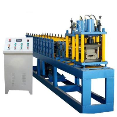 China Automatic operate steel rolling shutter slat door machine price side guide bottom rail door making machine in india for sale