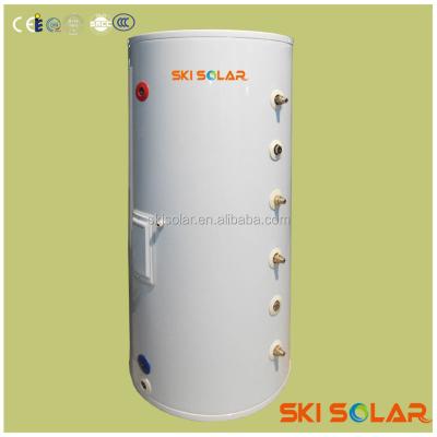 China Colorful steel or stainless steel solar heating water storage tank for home use for sale