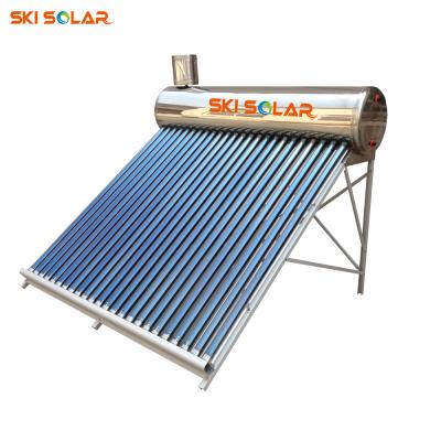 China Household Direct-plug Connection Type Non-pressurized Pressure Solar Water Heater for sale