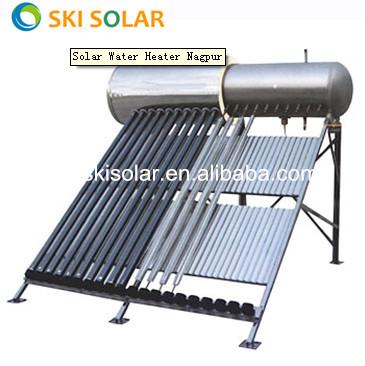 China Colorful Solar Steel Roof Top Water Heater Machinery Power System Microcomputer Controller for sale