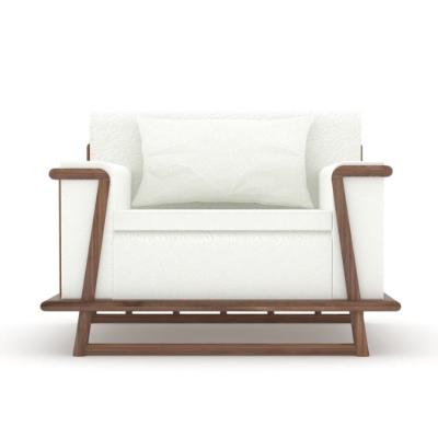 China (Others)Adjustable High Quality Living Room Furniture Newly Designed Solid Wood Sofa Chair for sale