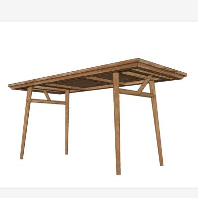 China Modern hot sale modern solid wood simple coffee table office visitors tea coffee table for sale