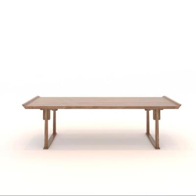 China Modern Custom Made High Quality Solid Dining Furniture Wood Legs Coffee Table for sale