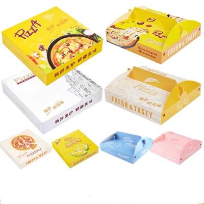 China Design Packaging Paper Boxes Disposable Eco Friendly Takeaway Pizza Personalizada for sale