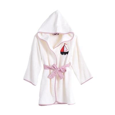 China China Hotel Textile Polyester Fleece Kids Long Robe Baby Thermal Home Baby Sleepwear Solid Child Kids Bathrobe for sale