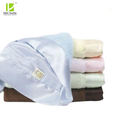 China Wholesale Comfy Satin Hot Sale Anti-pilling Adult Blanket for sale