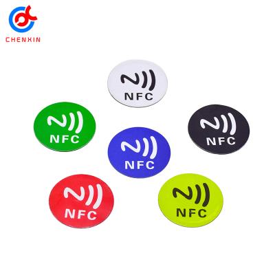 China Free Sample Competitive Price Ntag215 Waterproof / Waterproof HF Nfc Printable Anti Programmable Metal Tag for sale