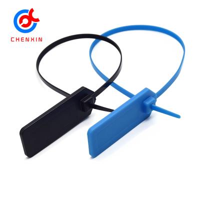 China UHF 860mhz RFID Waterproof Plastic Cable Tie Label Security Waterproof/Waterproof Automatic Locking Tamper Proof Label for sale