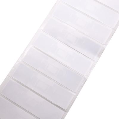 China Hot Selling UHF Factory Rfid Sticker Car Windshield Adhesive Label Waterproof/Waterproof Windshield Label for sale