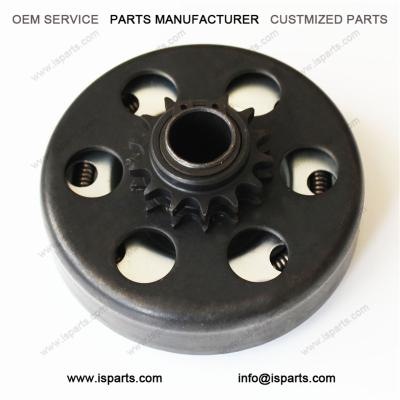 China Go Kart Parts 3/4 Inch Bore 06B 14T Chain Centrifugal Clutch 10x4.50-5 / 11x7.10-5 for sale