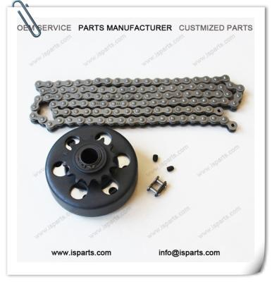 China Clutch Mini Bike 14T #41 centrifugal 19.05mm bored chain for gokart 10x4.50-5/11x7.10-5 for sale