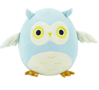 China Creative Cute Stuffed Meme Owl Plush Pillow Sleeping Doll Plush Toy for sale