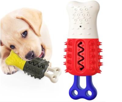 China Viable Multifunctional Dog Pool Toy Dog Toothbrush Dog Toy-Floating Frozen Cooling Toys for sale