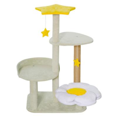 China Small Viable Tower Cat Tree For Big Cats from Cat Tree Pet House Scratcher for sale