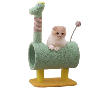 China Good Quality Cherry Blossom Tree Cat Tree Kitten Sisal Scratch Post Cat Viable Cat Toy for sale