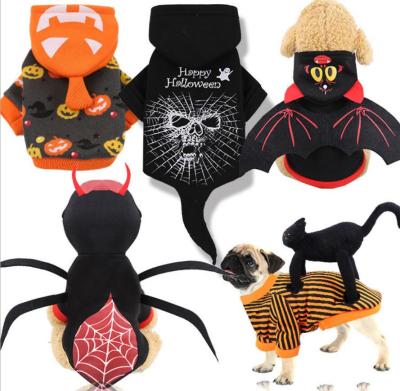 China Viable Wholesale Large Dog Clothes Halloween Holiday Costumes Pet Pirate Costume for sale