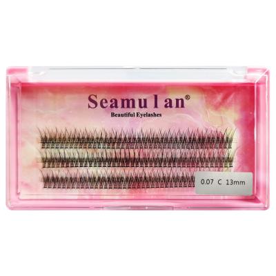 China Tapered 2022 New Style Hair Eyelash Extension 3 Semulan Fishtail Lines Can Accept LOGO Customization for sale