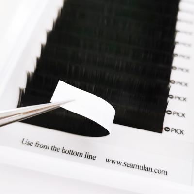 China Feather New Arrival 0.15 / 0.20 J / B / C / D Popular 2021 FLAT LICKS 7 mm - 15 mm light and comfortable lashes for the eye for sale