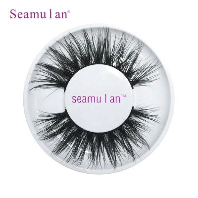 China Private Label Natural Soft Eyelash Box Packaging Wholesale Lashes3d Wholesale Seller 25mm Custom Eyelashes With Customized Package Boxes for sale