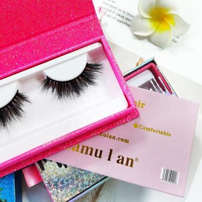 China 15mm Mink Eyelash Wholesale 15mm Mink Eyelash Wispy Natural Bulk Natural Soft Fluffy Eyelash for sale