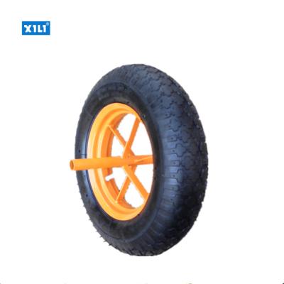 China 3.50-10 Rubber Pneumatic Wheels Tire Pneumatic Wheels 3.50-10 Rubber Tire for sale