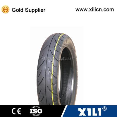 China Tubeless Natural Rubber Scooter Tire 90/90-12 for sale