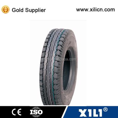 China Natural rubber iso standard bajaj three wheeler tyre4.00-8 for sale