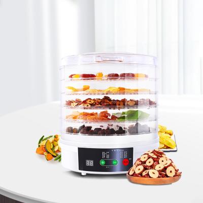 China Household Professional Electric 5 Trays Fruit Vegetable Meat Drying Machine Household Food Drier Dehydrator for sale