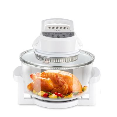 China Household Non Oil Multi Function One Touch Digital Led 12L Hot Air Fryer Oven for sale