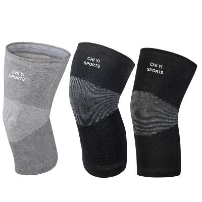 China Universal Customized Logo Size Weightlifting Powerlifting Compression Knee Sleeves for sale