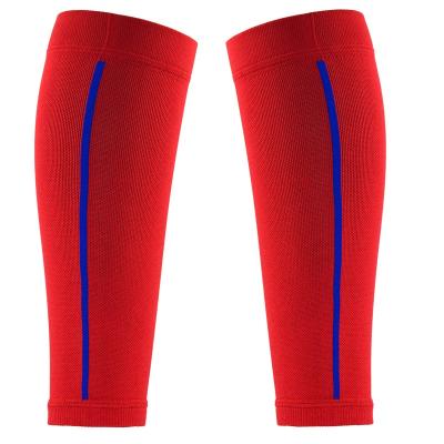 China Universal Custom Logo Sports Leg Protector Calf Compression Sleeve Youth Mens Football Leg Compression Girdle 10 Colors for sale