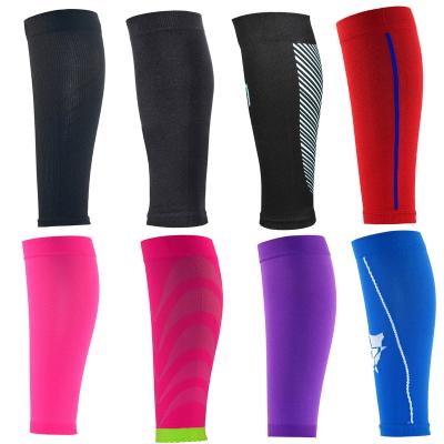 China Universal Sports Breathable Outdoor Exercise Calf Support Compression Leg Sleeves Running Calf Sleeves for sale