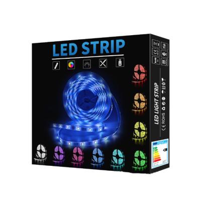 China Indoor led strip light wifi APP control SMD RGB smart color strip light led for sale