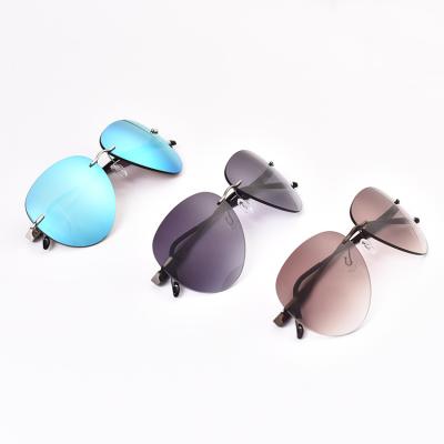 China New arrivals 2020 oversized square cutom sunglasses 2020 fashion designer luxury ladies slow sol fashionable rimless square women shades sunglass sunglasses for sale