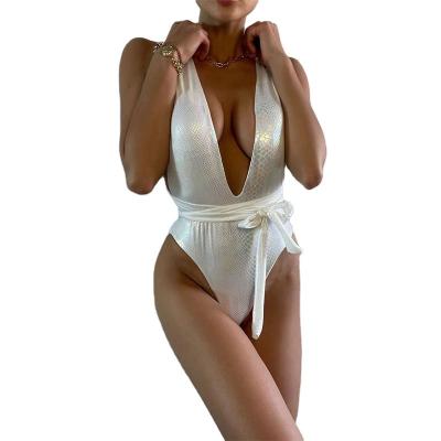 China Wholesale Slim Fit Breathable Printed One Piece Swimsuit Comfortable Breathable Swimwear For Women for sale