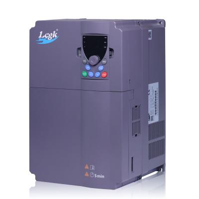 China AC Motor LCGK 380V 50Hz to 60Hz 4.0kw ac drive single phase 220v water pump 3 to 380v phase 7 kw vfd inverter speed variator for sale