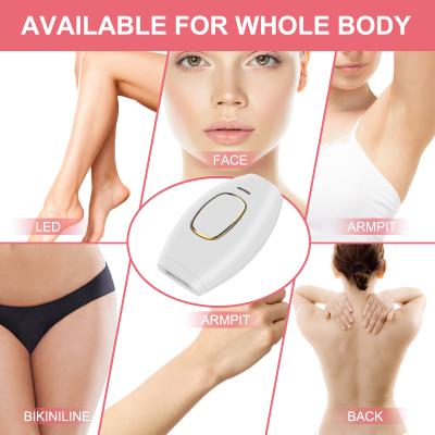 China Household Painless Electric Body IPL Facial Hair Removal For Women Permanent Hair Removal IPL Handset for sale