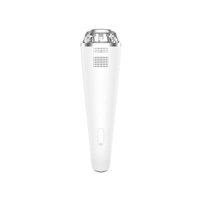 China 2021 Latest Skin Care Products Portable Ultrasonic Beauty Skin Rejuvenation Photon Massager Hot And Cold Facial Machine for sale