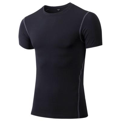 China Wholesale New Design GYM Breathable Quick Dry Breathable T-shirts Mens Sport Workout White Fitted T Shirts for sale