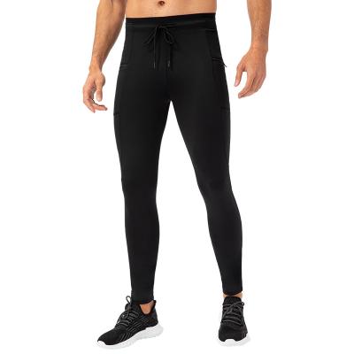 China Breathable Sports Gaiters Men's Fitness Legging Bodybuilding Tights Mens Compression Pants Legging GYM Activewear Manufacturer China for sale