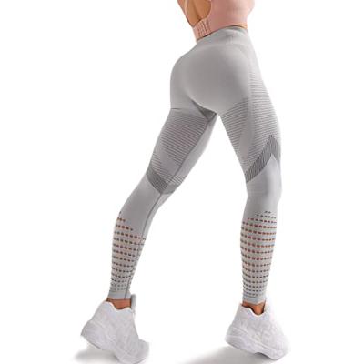 China Latest Breathable Athletic Leggings For Women Fashion Women High Quality Sweat Camel Toe Free Yoga Perforated Wicking Tummy Control Legging for sale